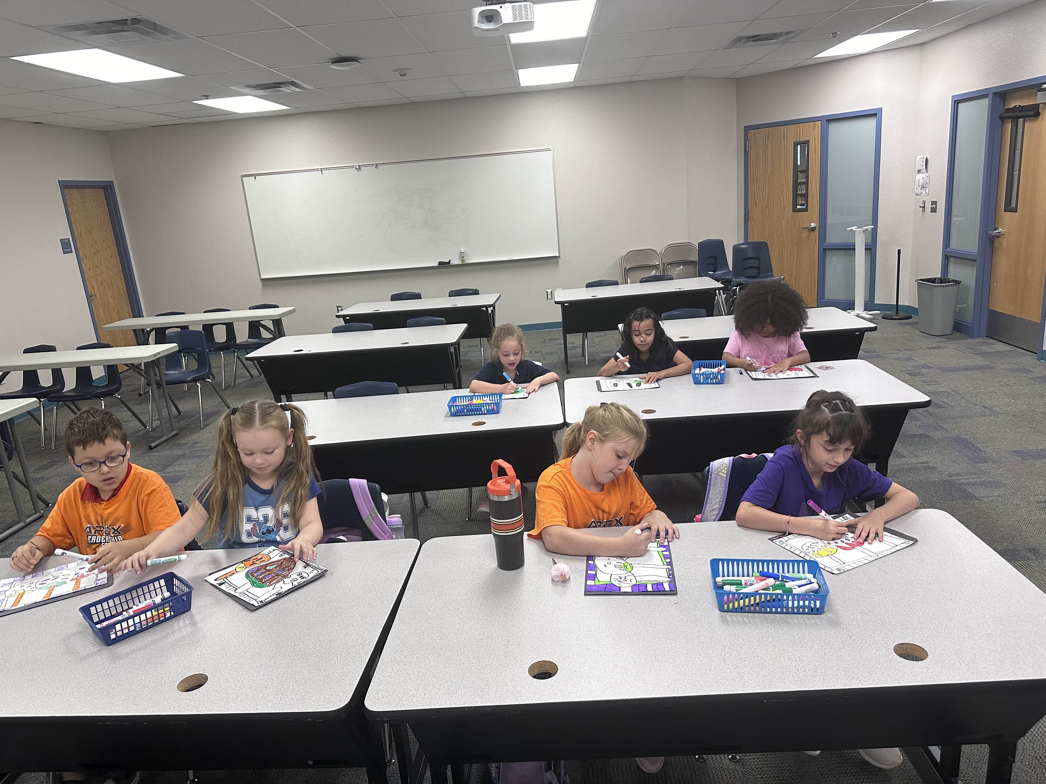 Young Rembrandts Drawing Class at Freedom