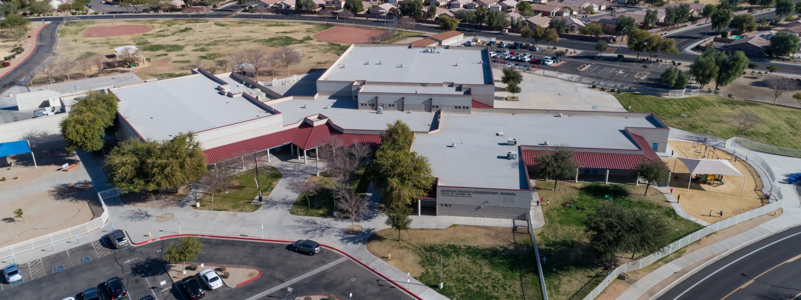 aerial view of ashton ranch