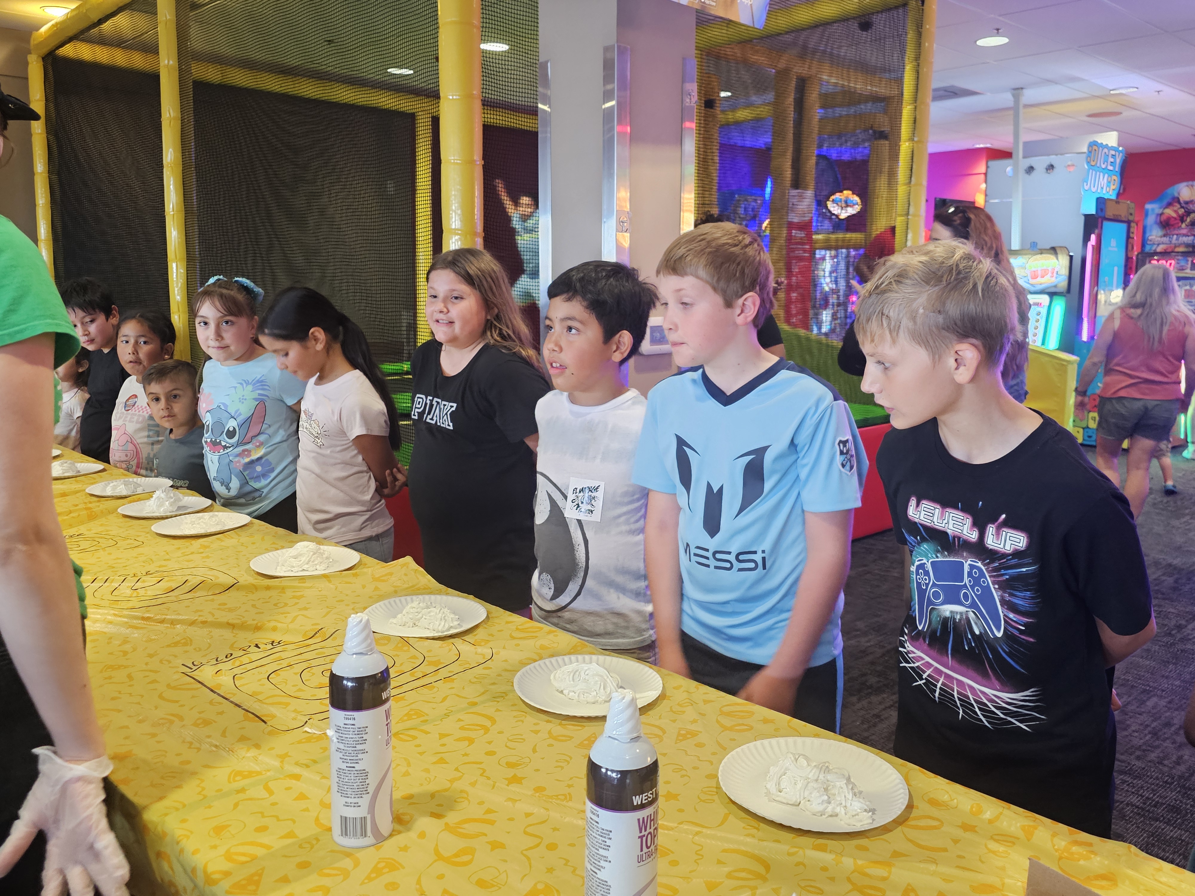 Students playing at PTO sponsored event