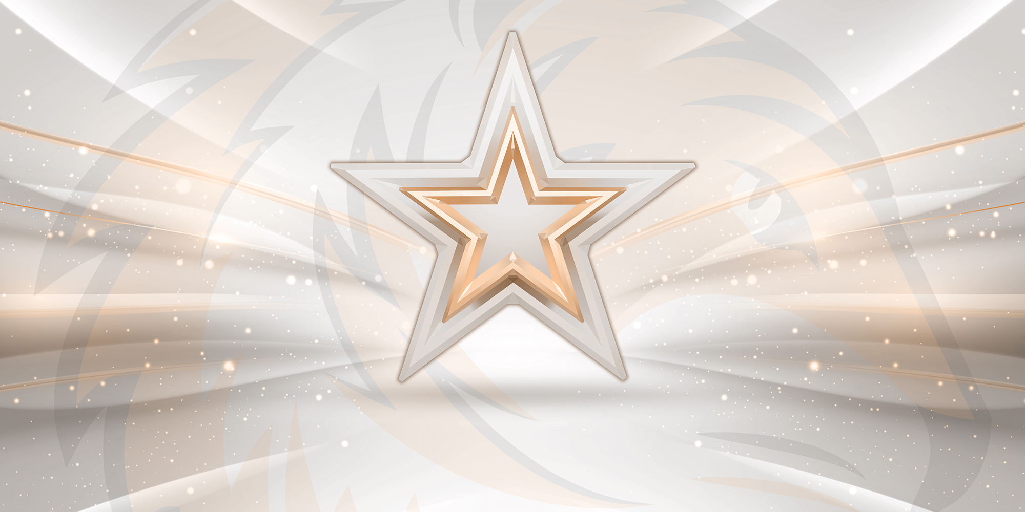 A star in the center of the el mirage tiger logo