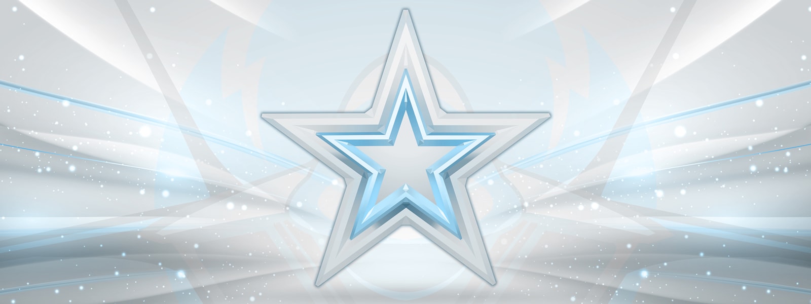 star with abstract background