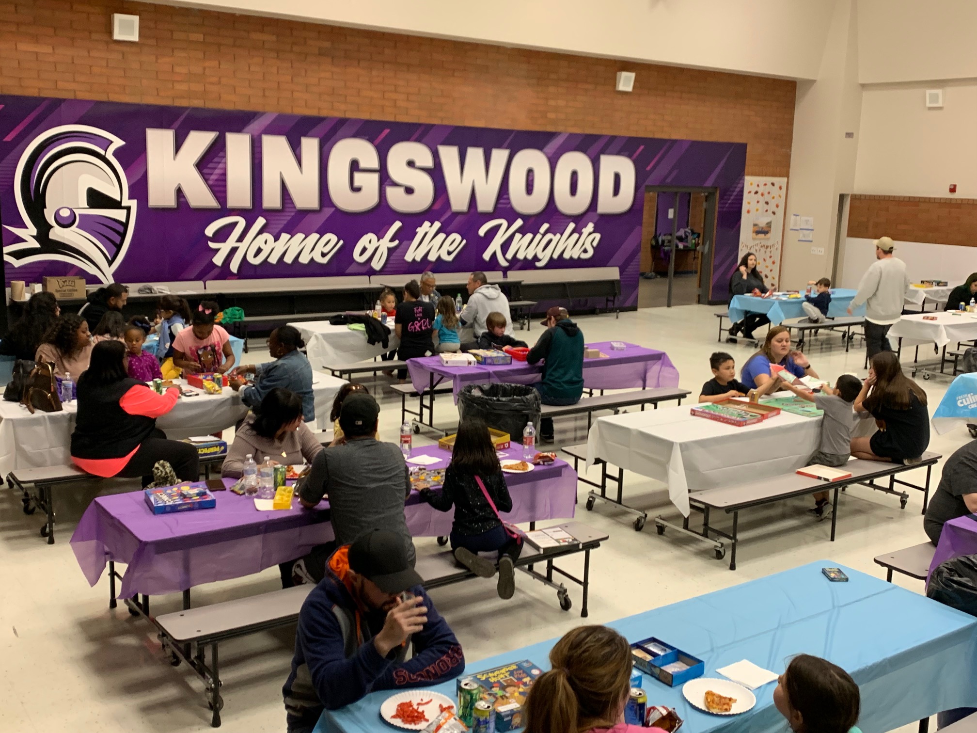 families at Game Night