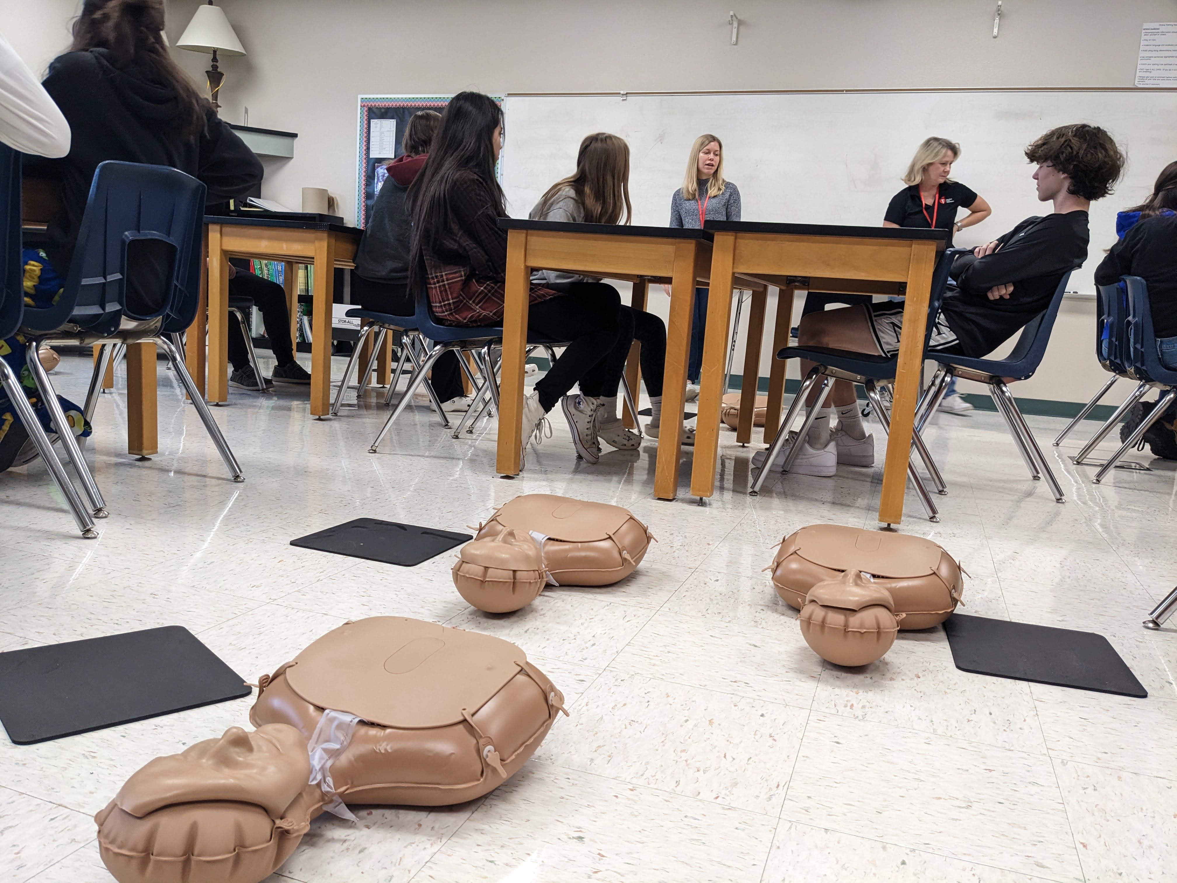 American Heart Association Teaches CPR