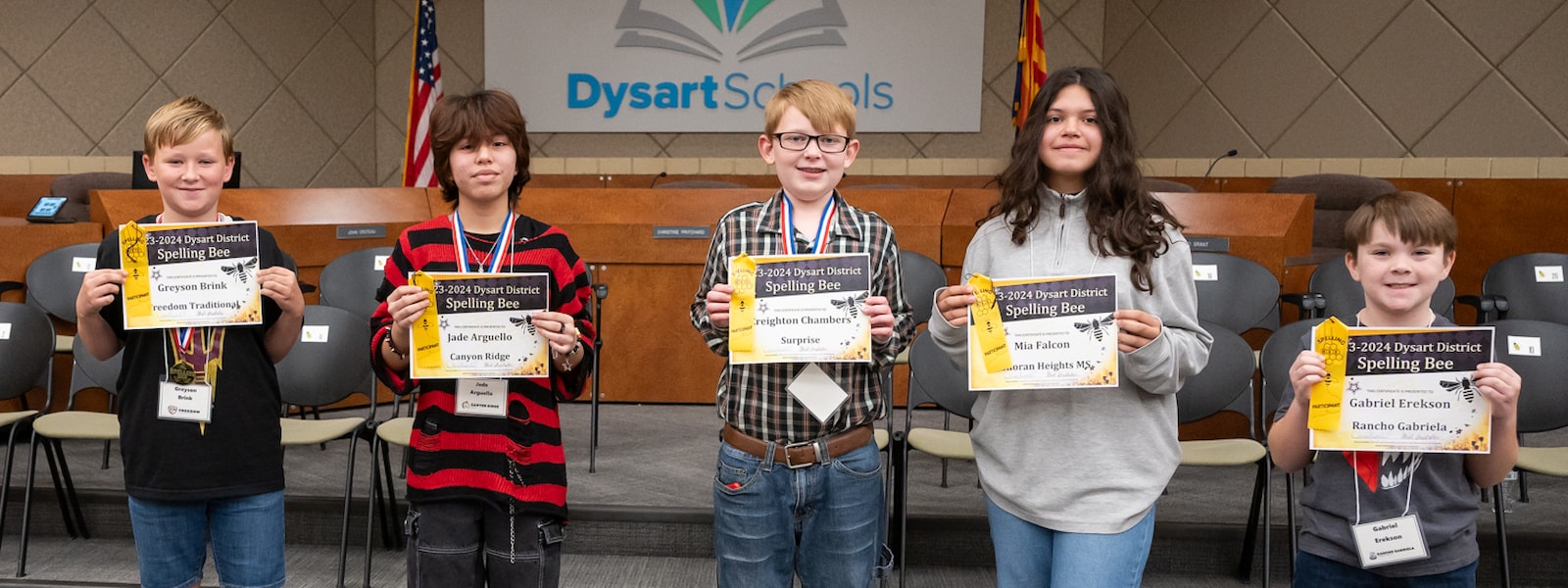 Spelling Bee winners