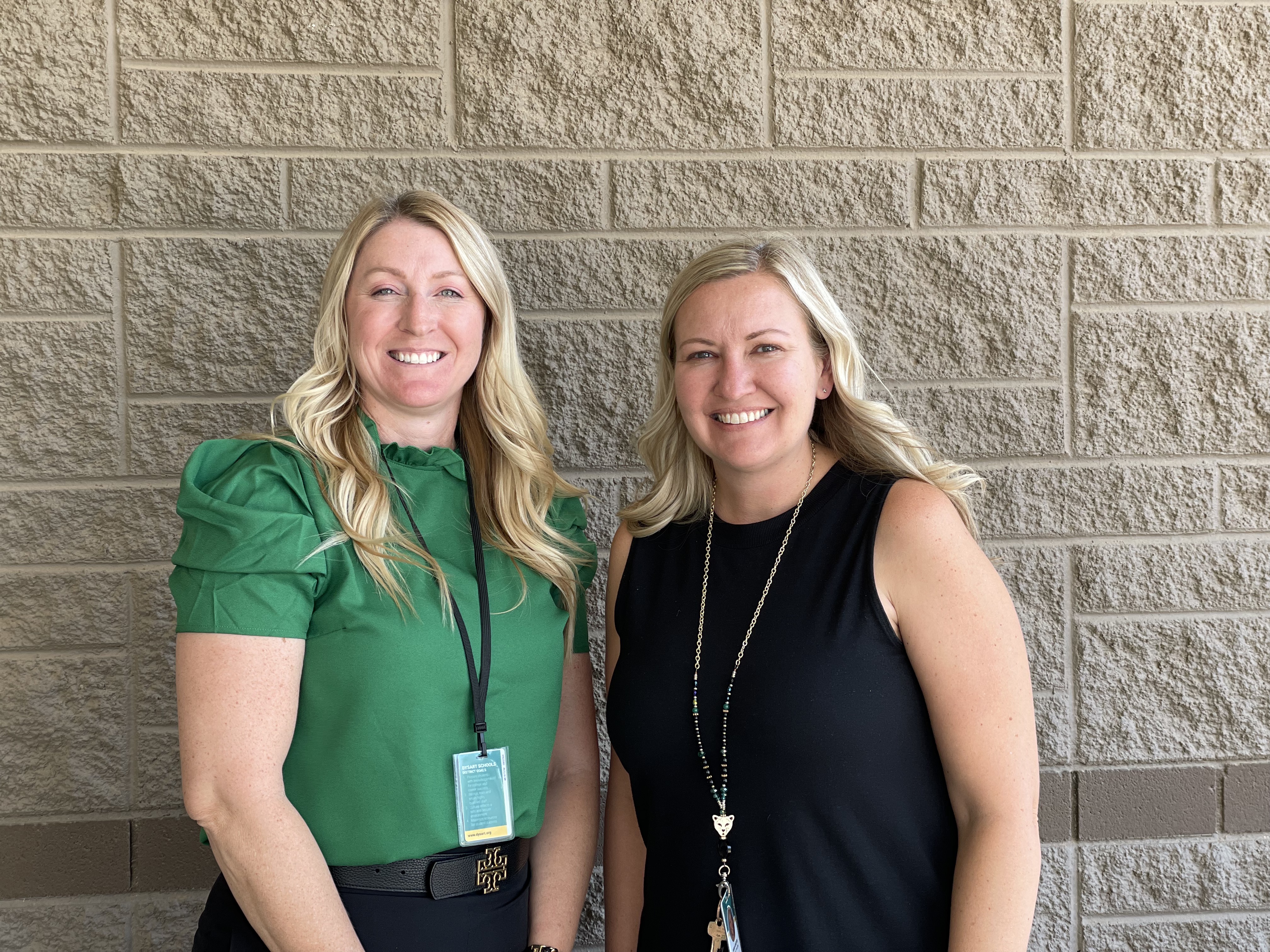 Mrs. Cruz and Mrs. Sartor