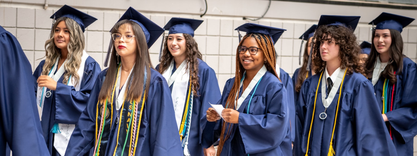 Class of 2024 graduation students